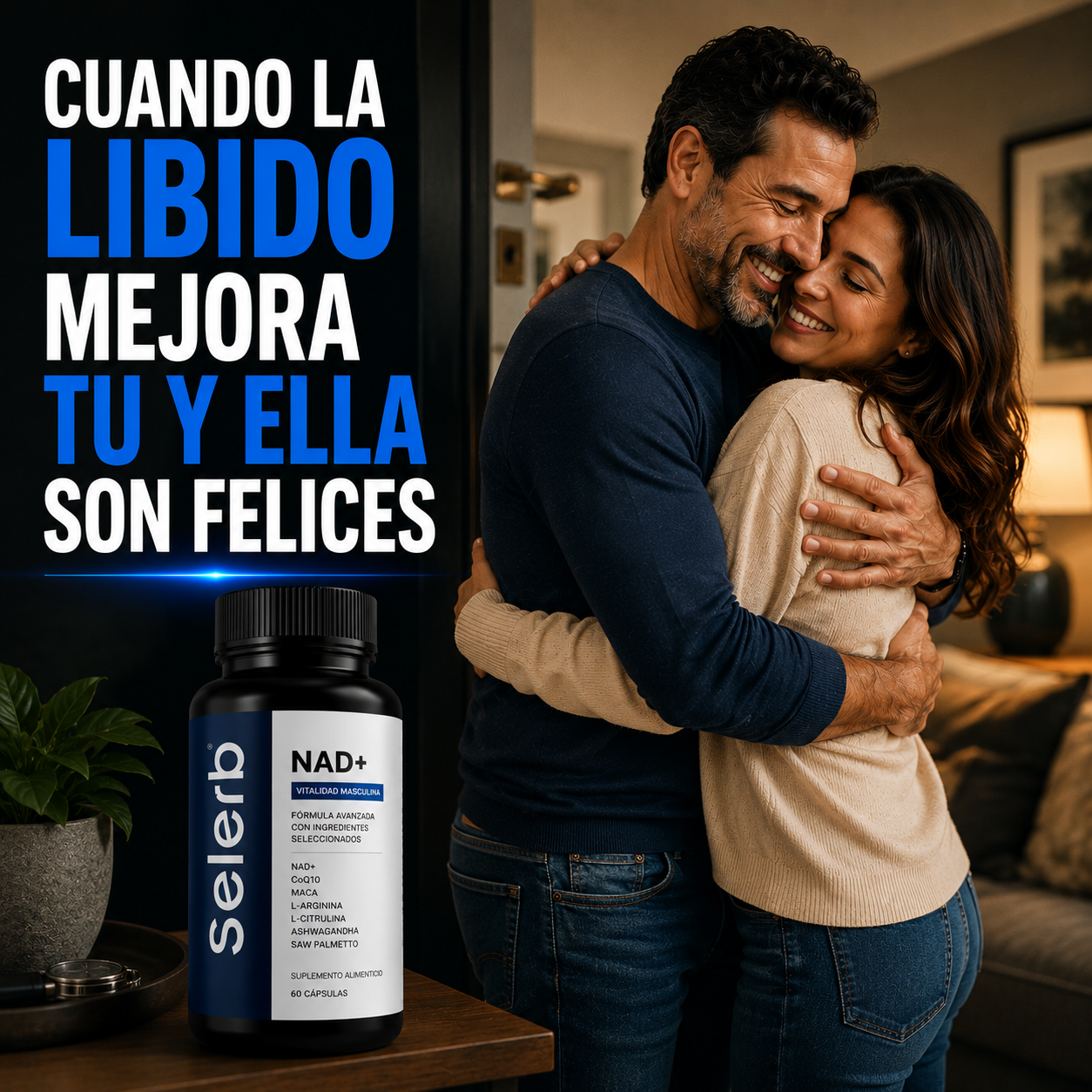 Selerb™- NAD+Vitalidad Masculina