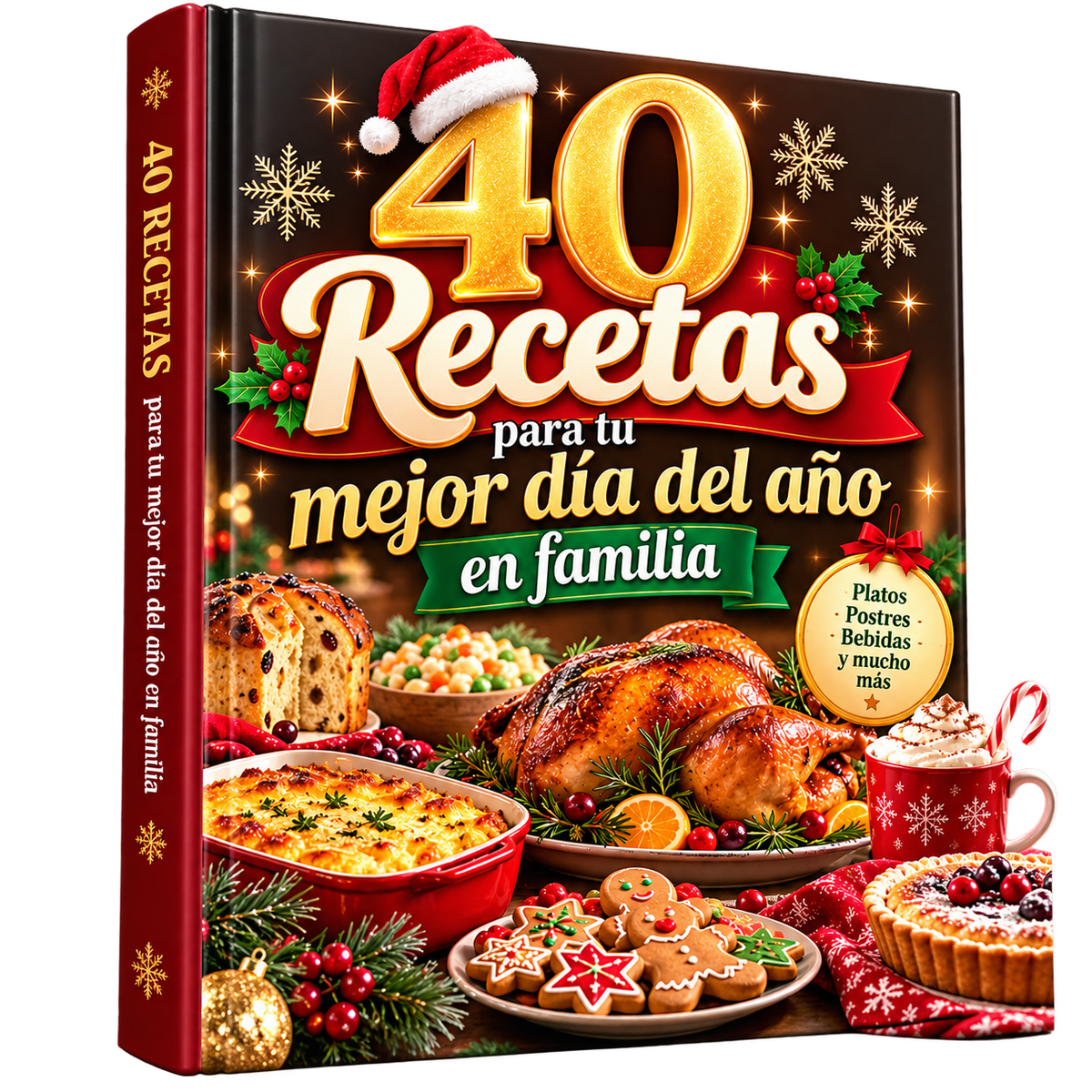 Ebook-40 Recetas Navideñas para Compartir en familia
