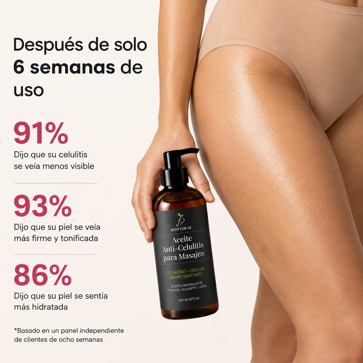 Aceite de masaje anticelulítico
