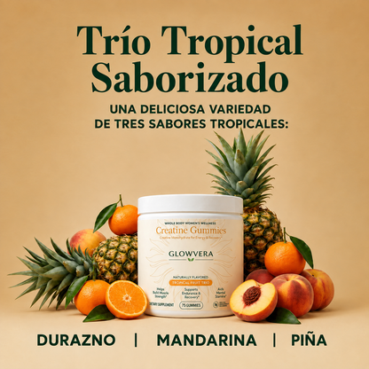 Gomitas de Creatina Trío Tropical