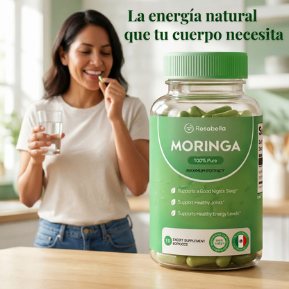 Cápsulas de Moringa Rosabella