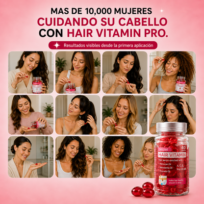 HairVitamin Pro | Nutrición Avanzada para el Cabello