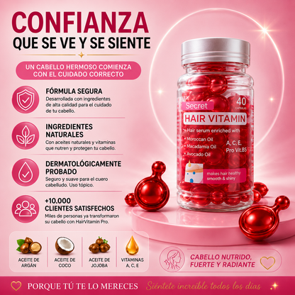 HairVitamin Pro | Nutrición Avanzada para el Cabello