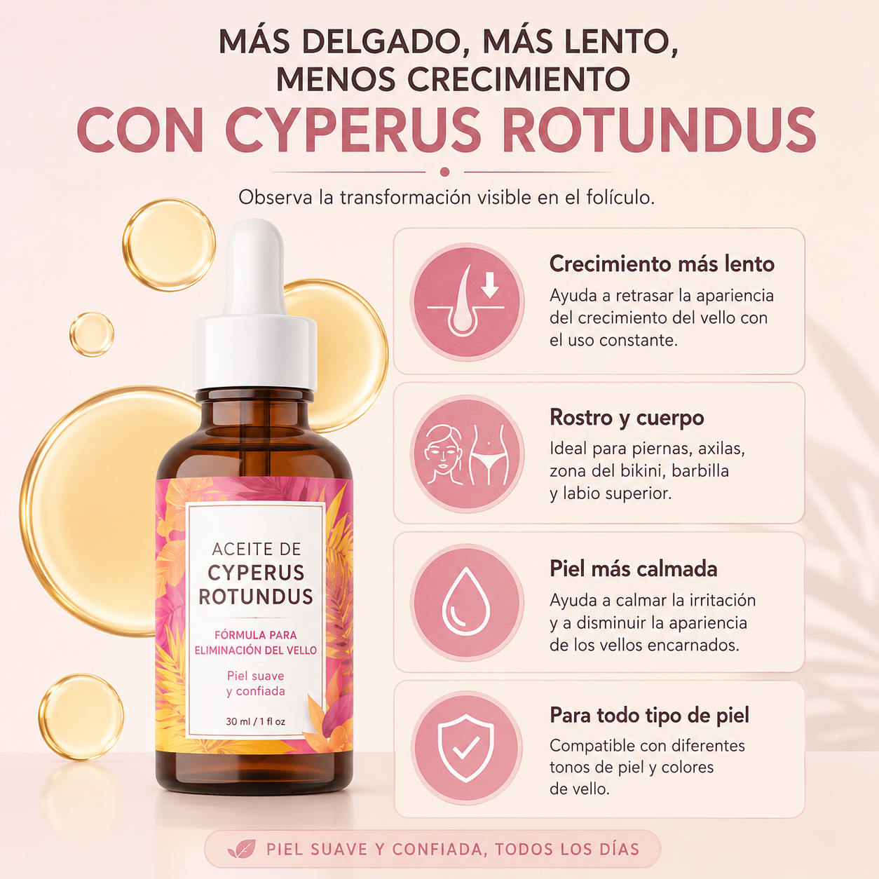 Aceite de Cyperus Rotundus