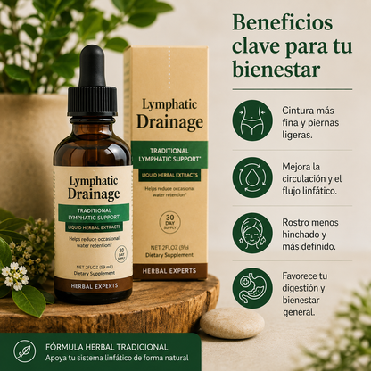 Drenaje Linfático Herbal (Cara y piernas)