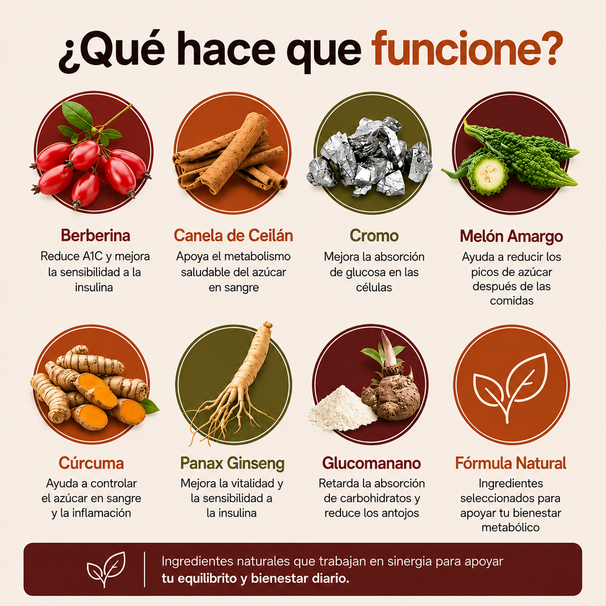 GlucoBalance™ - El poder de la naturaleza para mantener tus niveles de azúcar en equilibrio