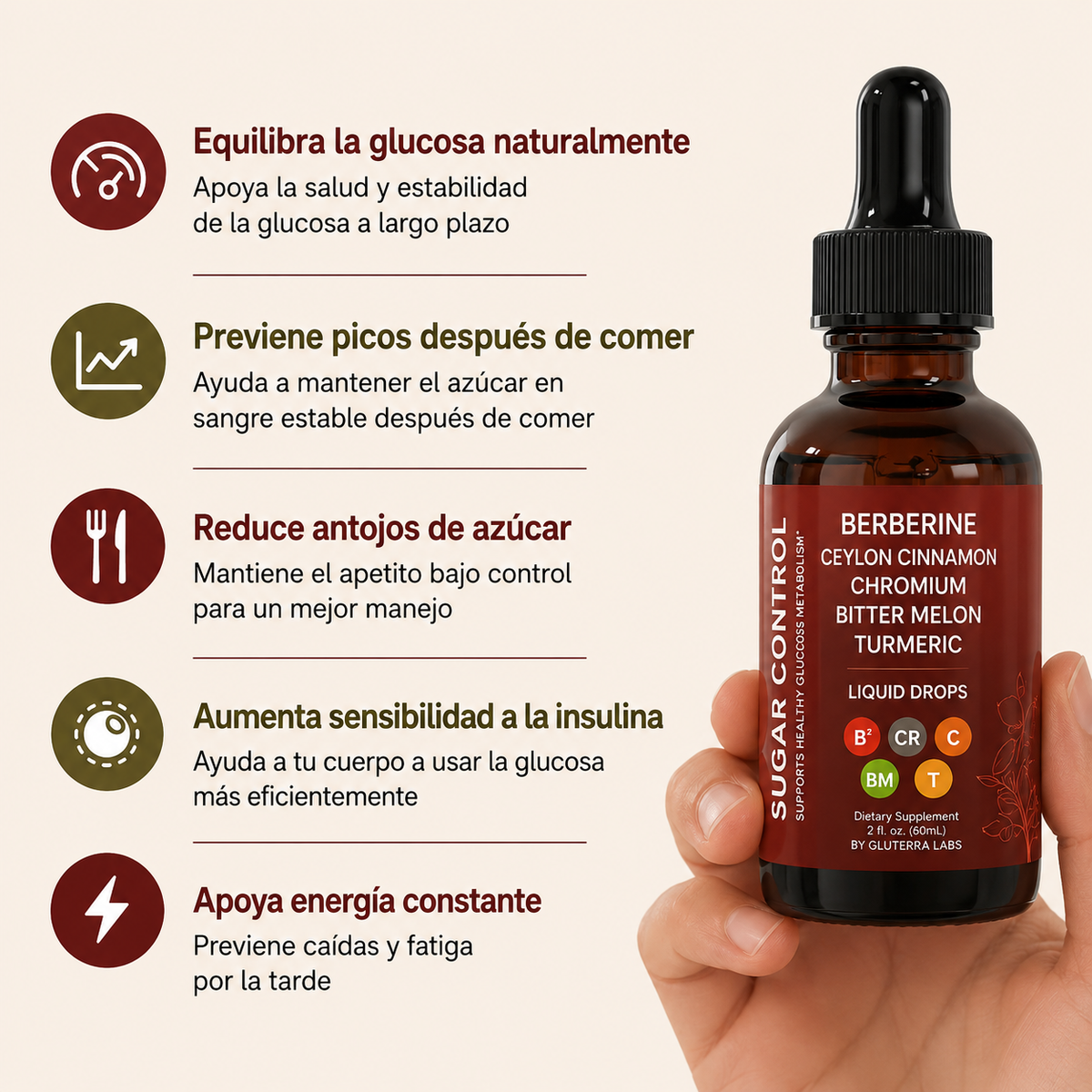 GlucoBalance™ - El poder de la naturaleza para mantener tus niveles de azúcar en equilibrio