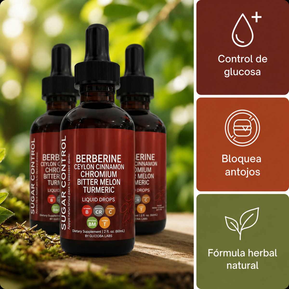 GlucoBalance™ - El poder de la naturaleza para mantener tus niveles de azúcar en equilibrio