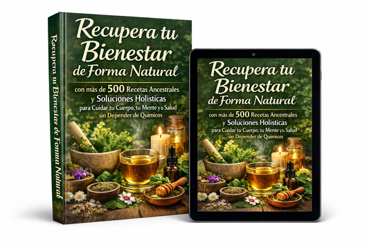 E-book: 500 Recetas Ancestrales para Cuidar y Proteger tu Salud
