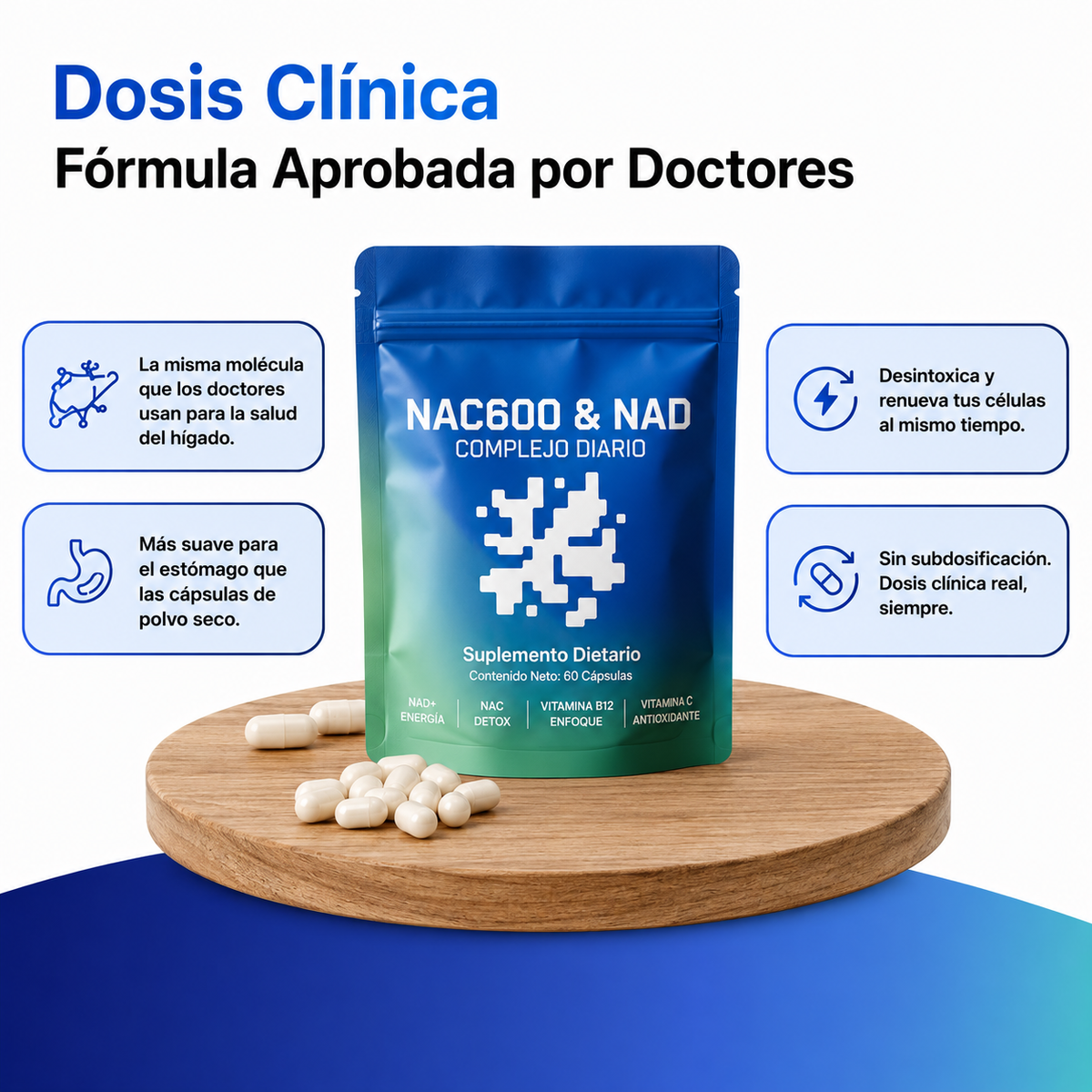 NAC600 + NAD/NAD+ | APOYO DIARIO PARA TU CUERPO