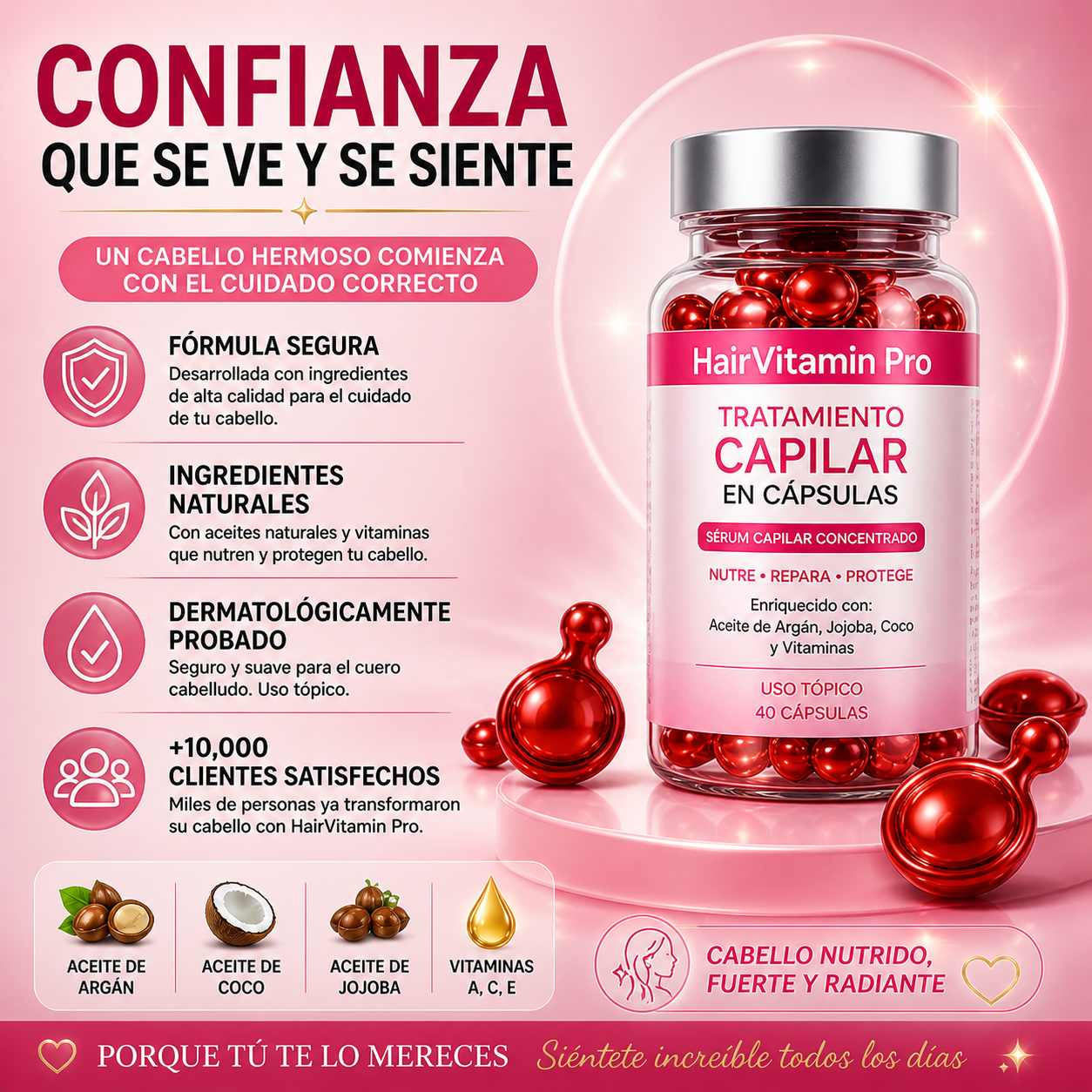 HairVitamin Pro | Nutrición Avanzada para el Cabello