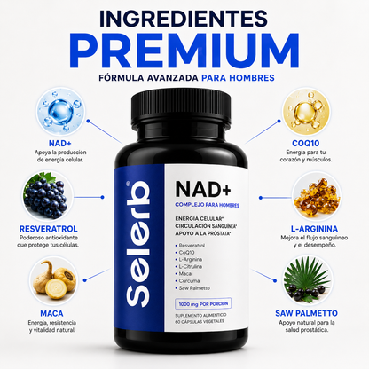 Selerb™- NAD+Vitalidad Masculina
