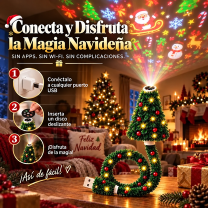 Proyector Navideño USB