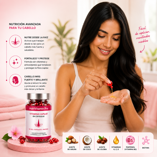 HairVitamin Pro | Nutrición Avanzada para el Cabello