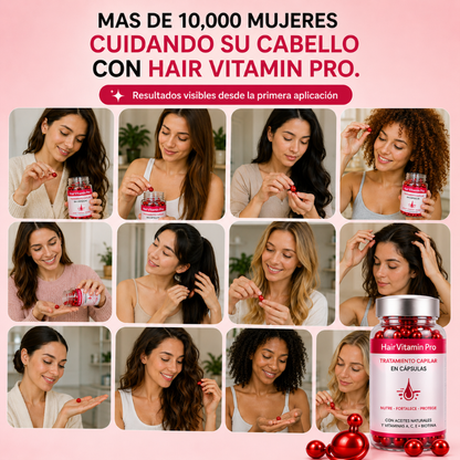 HairVitamin Pro | Nutrición Avanzada para el Cabello