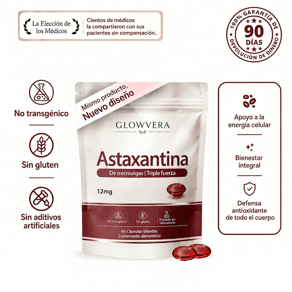 Cápsulas Blandas de Astaxantina Rovina
