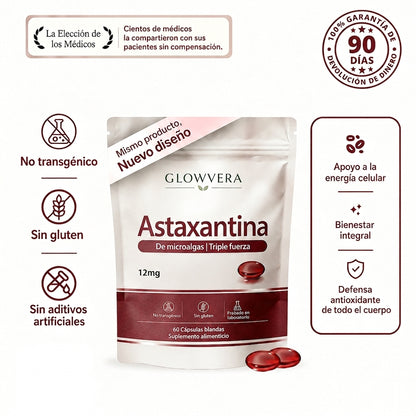 Cápsulas Blandas de Astaxantina Rovina