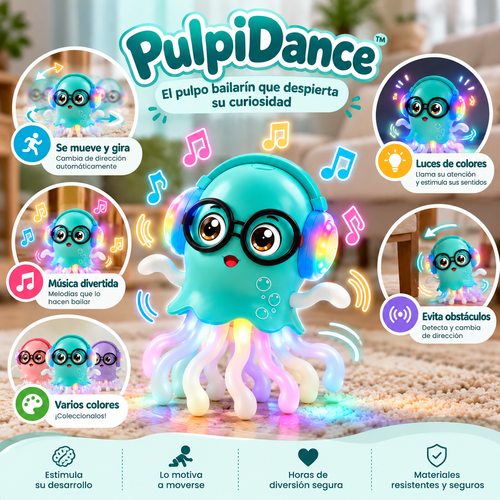 Pulpo Bailarín Interactivo
