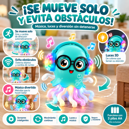 Pulpo Bailarín Interactivo