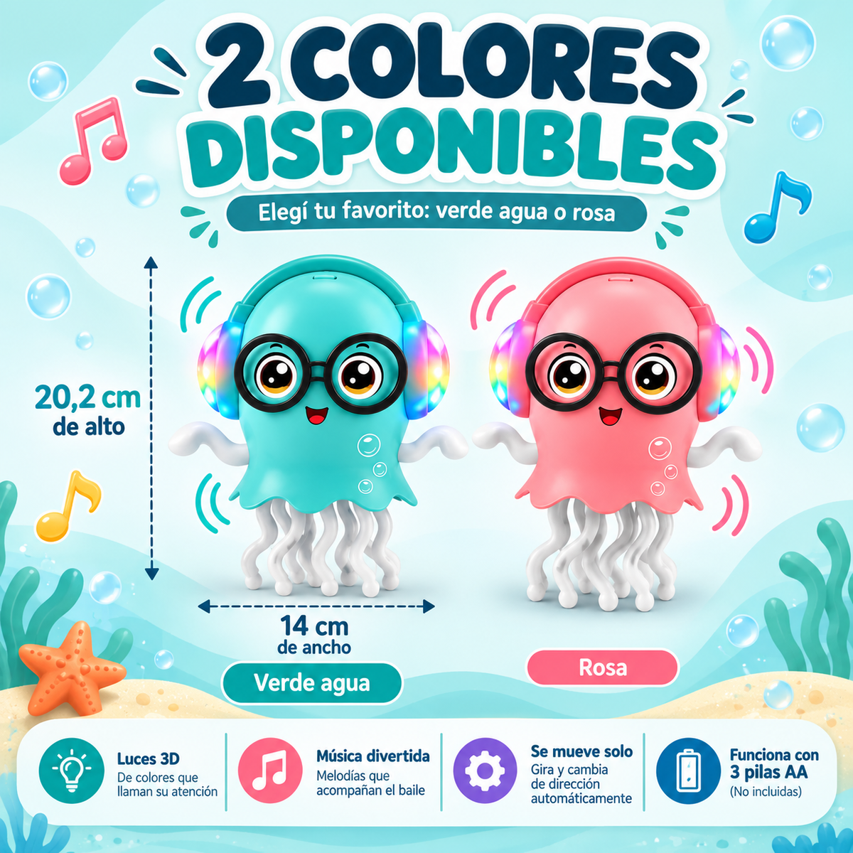 Pulpo Bailarín Interactivo