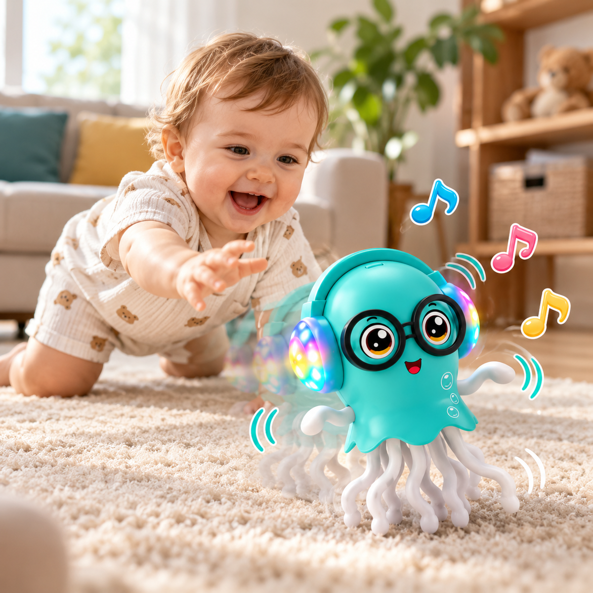 Pulpo Bailarín Interactivo