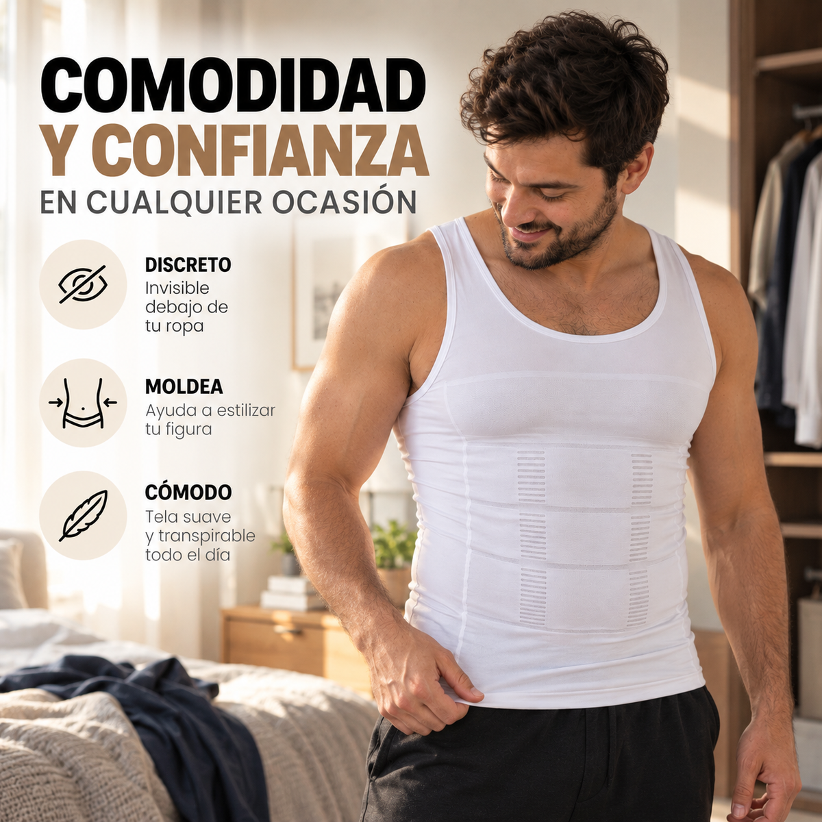 Camiseta de compresión SHAPERLUV™ TANK 2.0