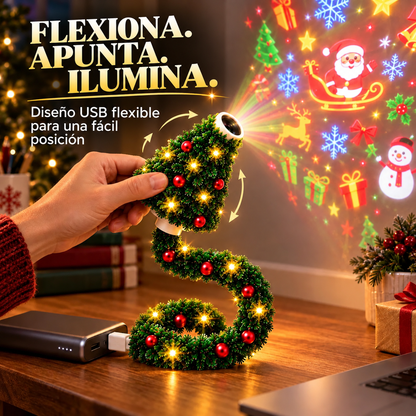 Proyector Navideño USB