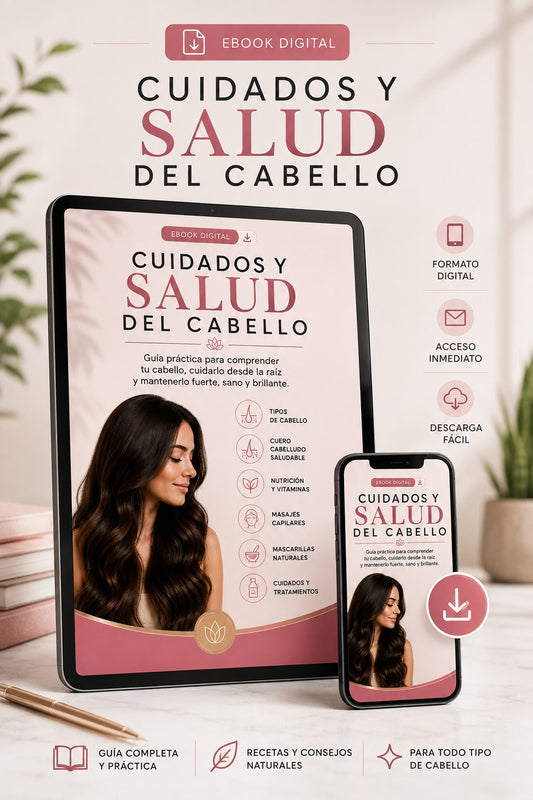 E-book: Cuidados y Salud del Cabello